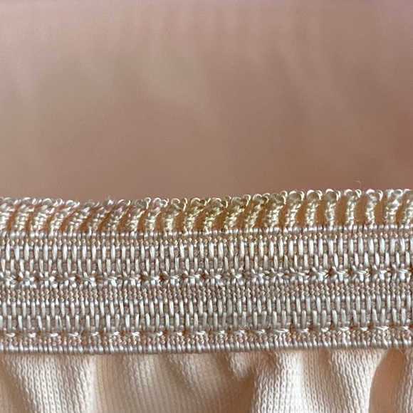 Vintage 50s Pink Half Slip Retro Pinup Cottagecore Rockabilly Marilyn Nylon - Picture 7 of 11